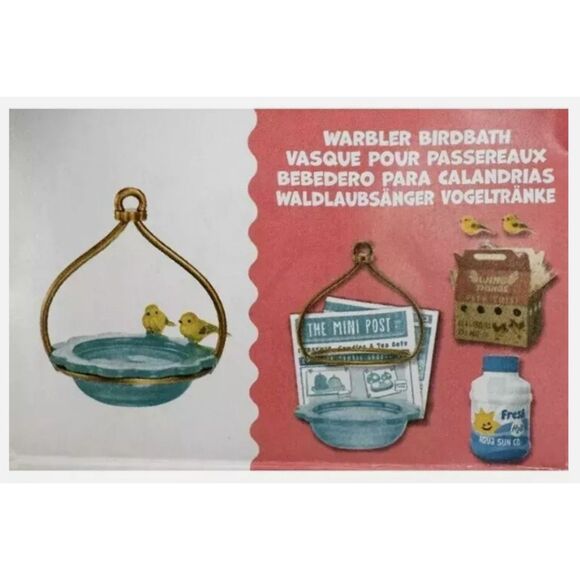 Mini Verse Home Series 1: Bird Bath - NEW / SEALED - Picture 2 of 5
